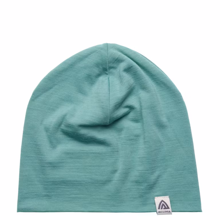 Aclima Mössa LightWool relaxed beanie Oil Blue