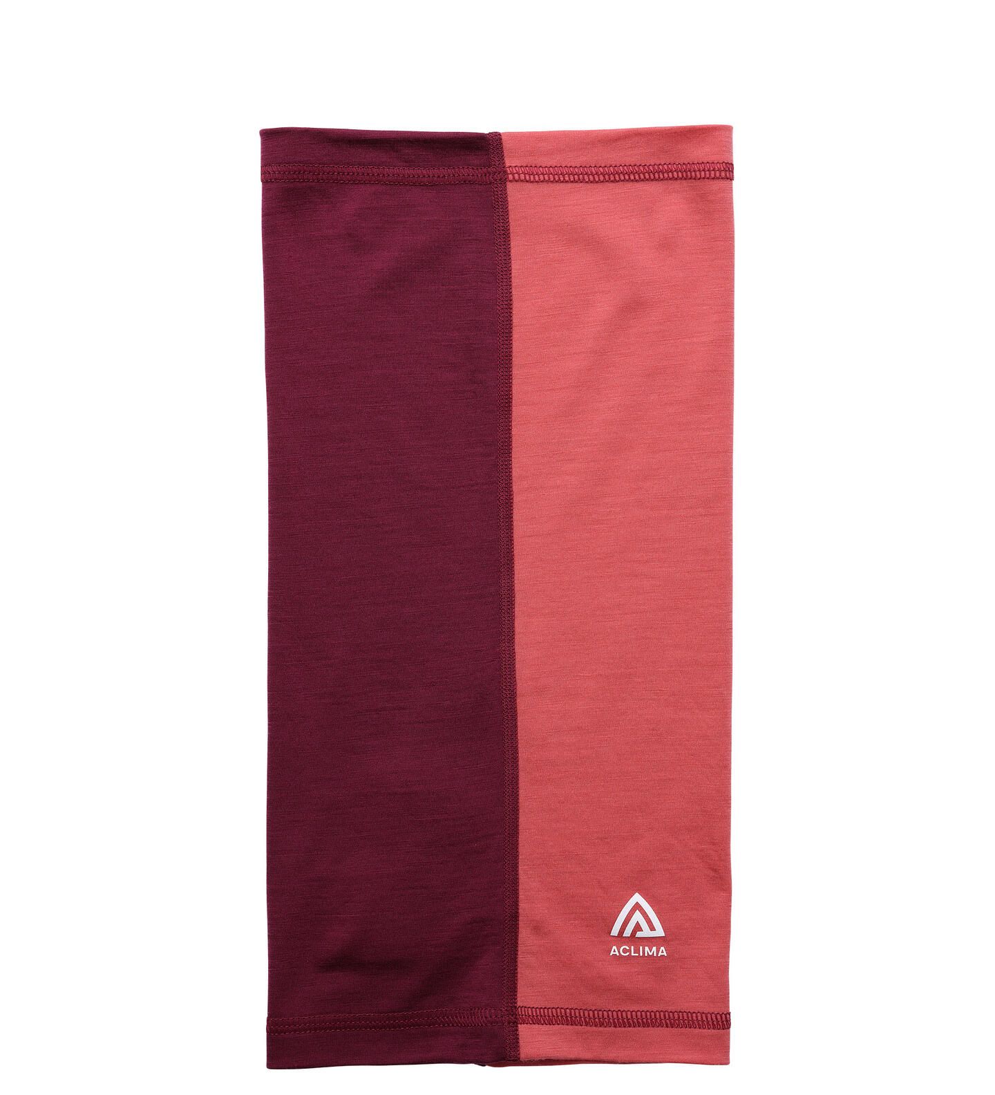 Aclima Tubhalsduk LightWool Headover Baked apple/Zinfandel Ch/JR