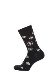 Cai Ullstrumpor Snowstar Svart