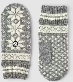 Hestra Isvik Mitt Grey/Offwhite Tumvante