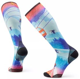 Smartwool Strumpor Ski Zero Cushion OTC Laguna Blue
