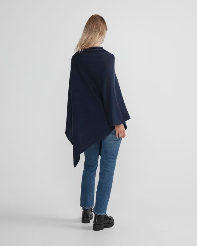 Holebrook Poncho Sofie Poncho Navy