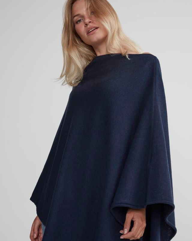 Holebrook Poncho Sofie Poncho Navy