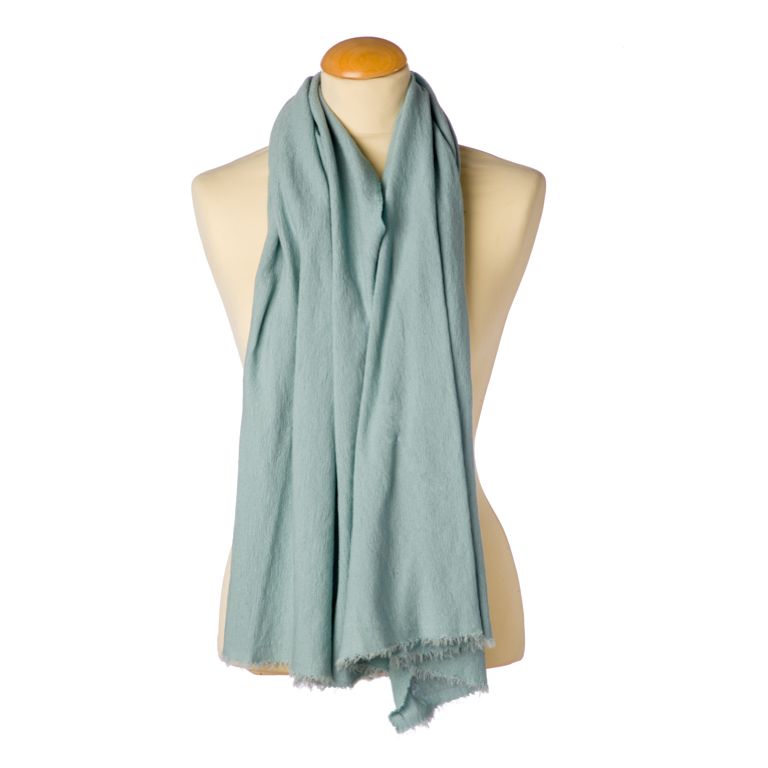 By Basics Poncho Small Seafoam Green