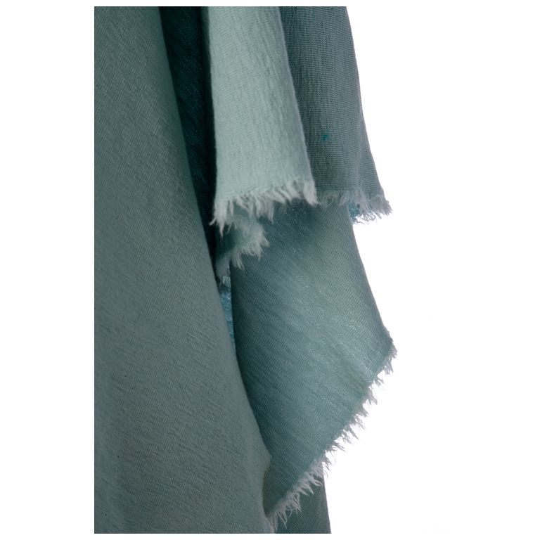 By Basics Poncho Small Seafoam Green