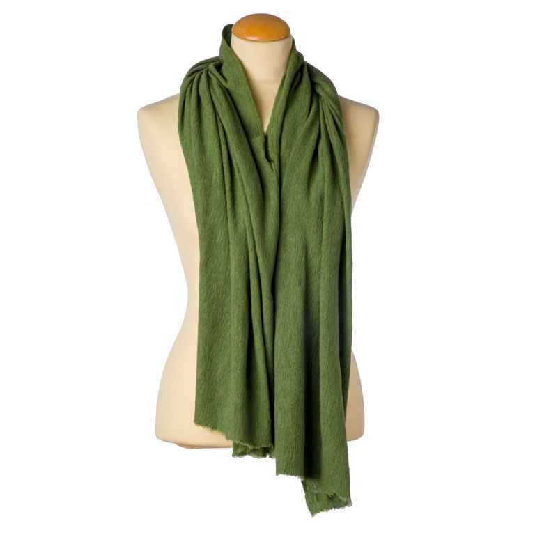 By Basics Poncho Small Grasshopper Green
