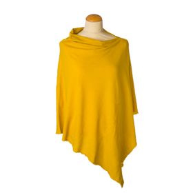 By Basics Poncho Small Lemon Curry