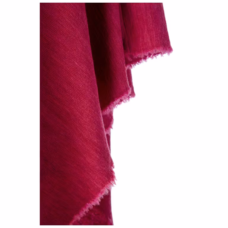 By Basics Poncho Small Camelia Melange