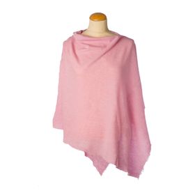 By Basics Poncho Small Violet Ice Melange
