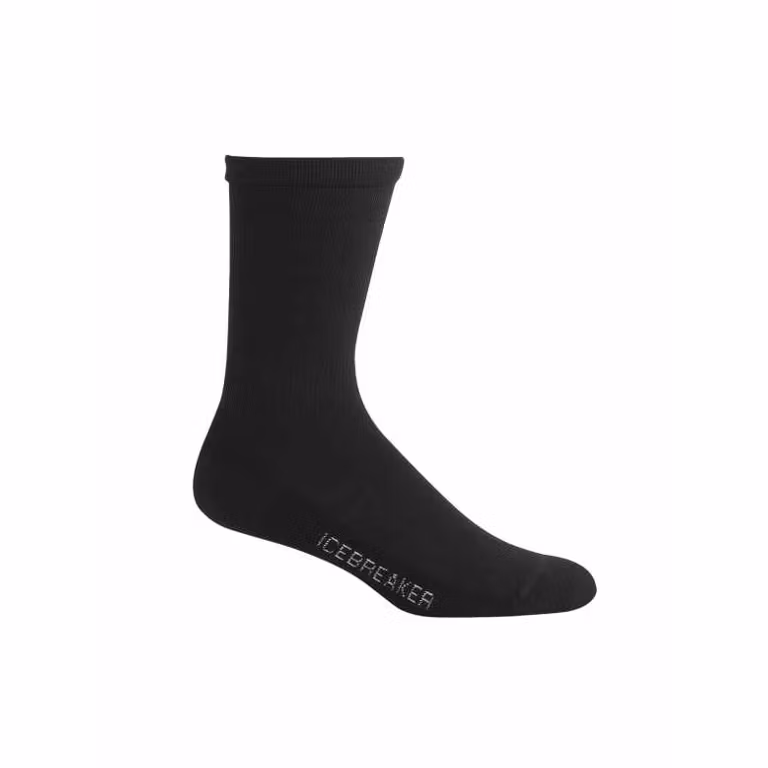 Icebreaker Strumpor Lifestyle Lt Crew M -Black