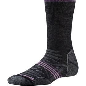 Smartwool Strumpor Women´s PhD Outdoor Light Crew Charcoal