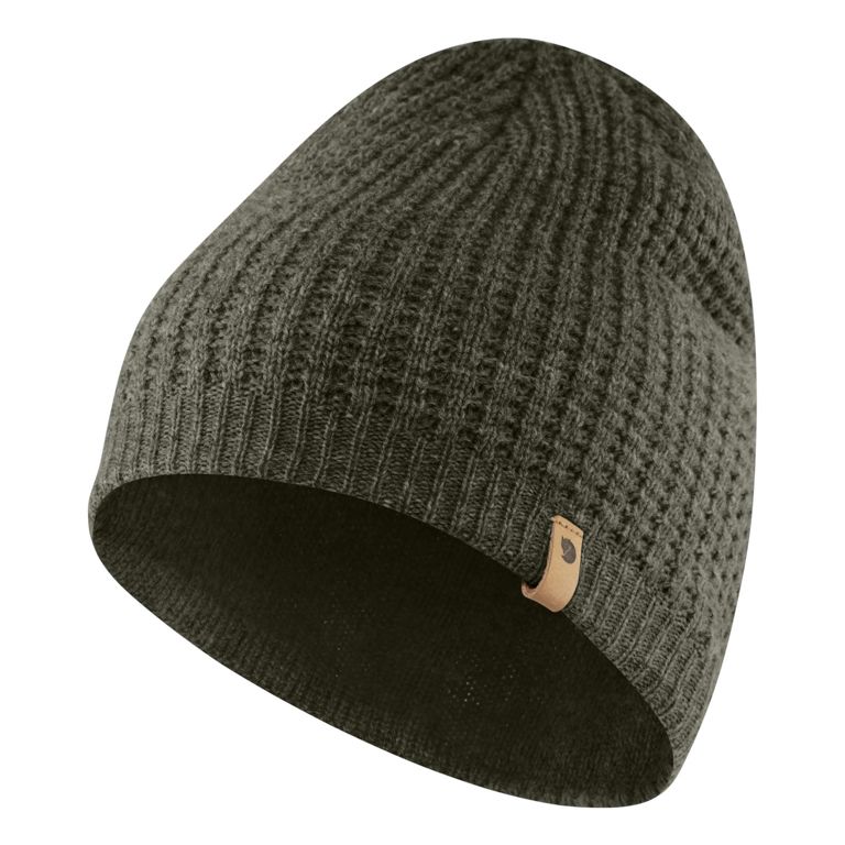 Fjällräven Mössa Structure Beanie Deep Forest
