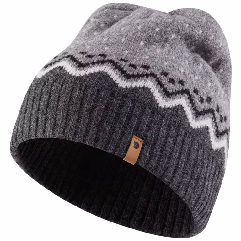 Fjällräven Mössa Övik Knit Hat Grey