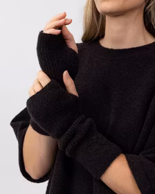 Holebrook Sweden Handledsvärmare Vänern Wristwarmer Dark Chocolate