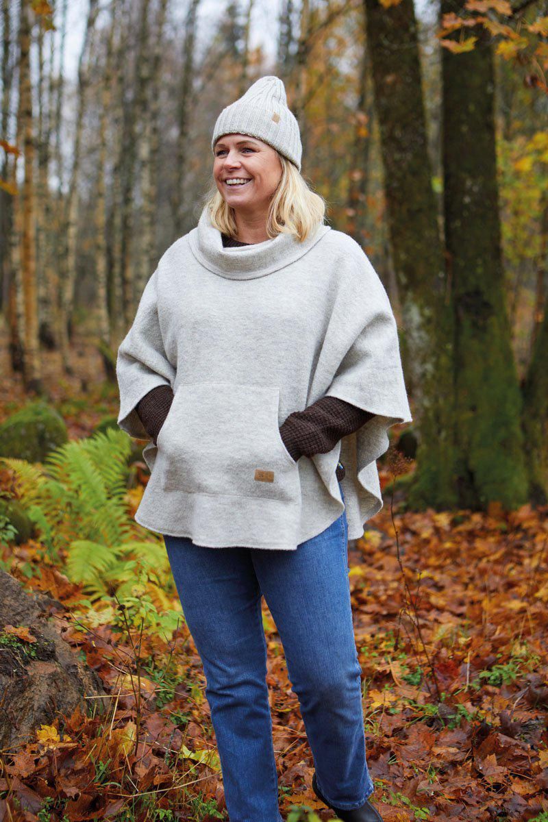Ivanhoe Poncho NLS Humla Poncho Birch