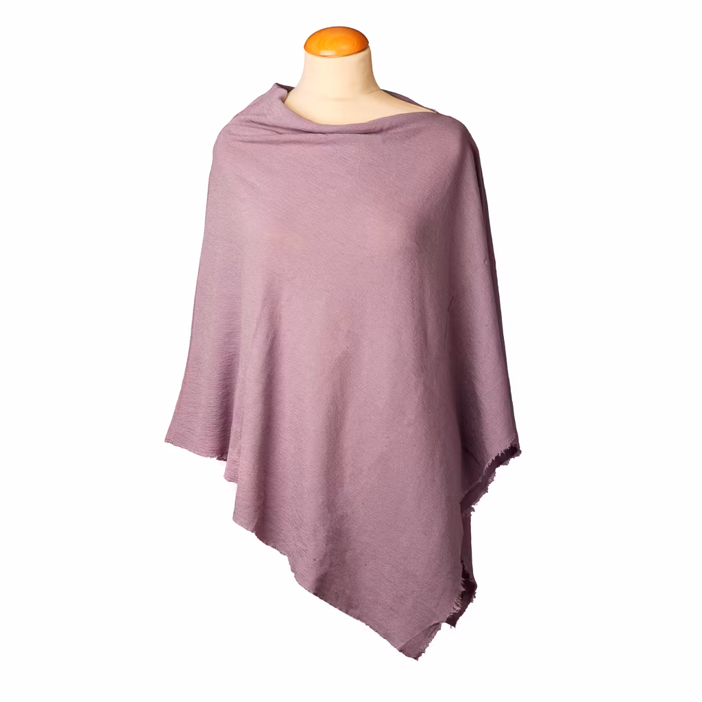 By Basics Poncho Small Lavender