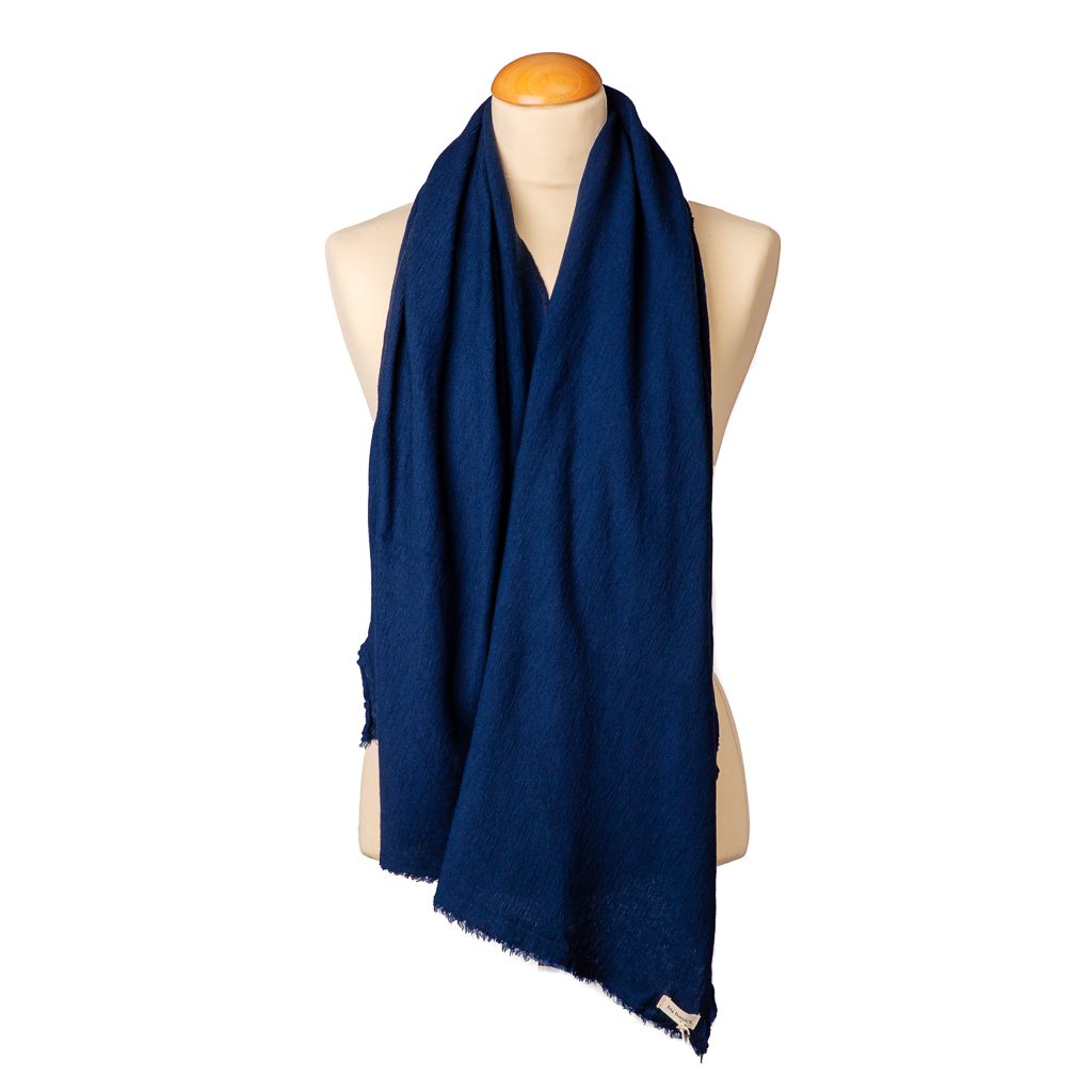 By Basics Poncho Small Navy Blue