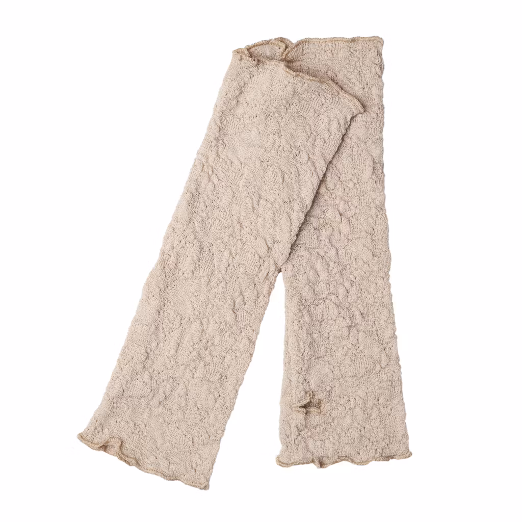 By Basics handledsvärmare Bubble Wrist Warmer Almond Milk