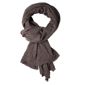 By Basics halsduk Bubble merino Scarf Earth Melange