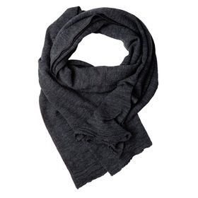 By Basics halsduk 1024 Scarf Anthracite Melange
