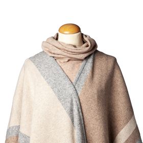 By Basics buff Neck Warmer Sand Melange