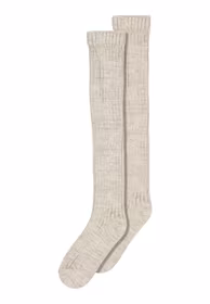 MP Denmark ylleknästrumpa Megan Knee Sock LtBrown Melange