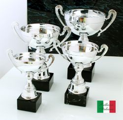 Silvercup Firenze med metallskylt och digitaltryck