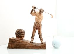 Statyett golf herr 195 mm