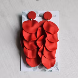 Röda blad i fem nivåer