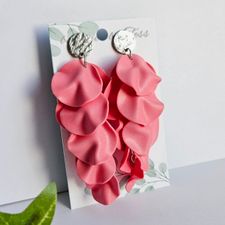 Vågformade cirklar i korall