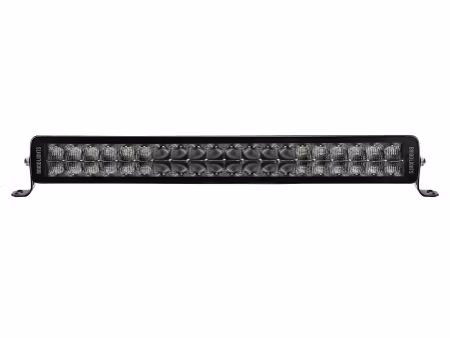 BRIODLIGHTS DUBBELRADIG LED EXTRALJUSRAMP SVART SOTAT GLAS 5500LM