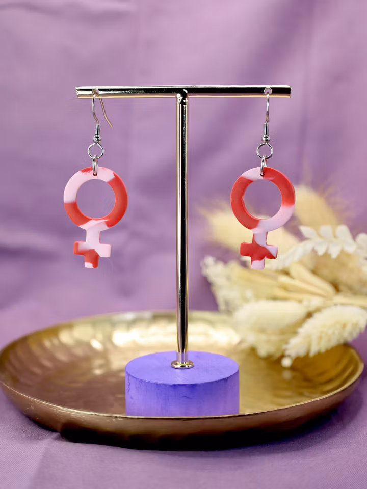 SMÅ VENUS, rosa/röd