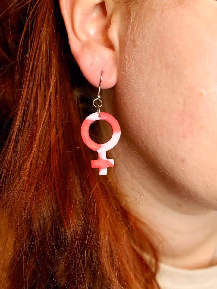 SMÅ VENUS, rosa/röd
