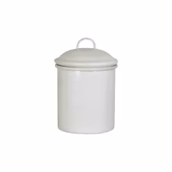 Plåtburk Ingrid - stor vit