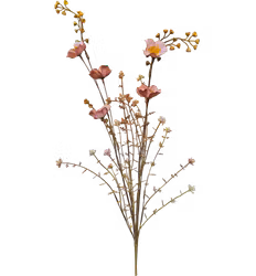 Konstblomma Gammalrosa