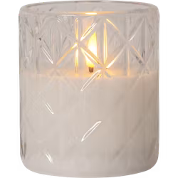 Blockljus Flamme Romb LED