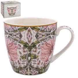 Frukostmugg William Morris - Pimpernel Pink