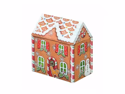 Plåtburk Pepparkakshus Stort