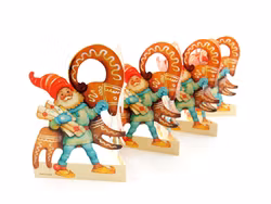 Pappersrad Pepparkaksbock