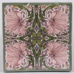Servetter William Morris - Pimpernel Pink