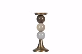 Ljusstake Stone Mellan
