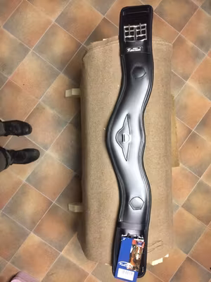 Dressyrgjord ergonomisk Svart 75 cm