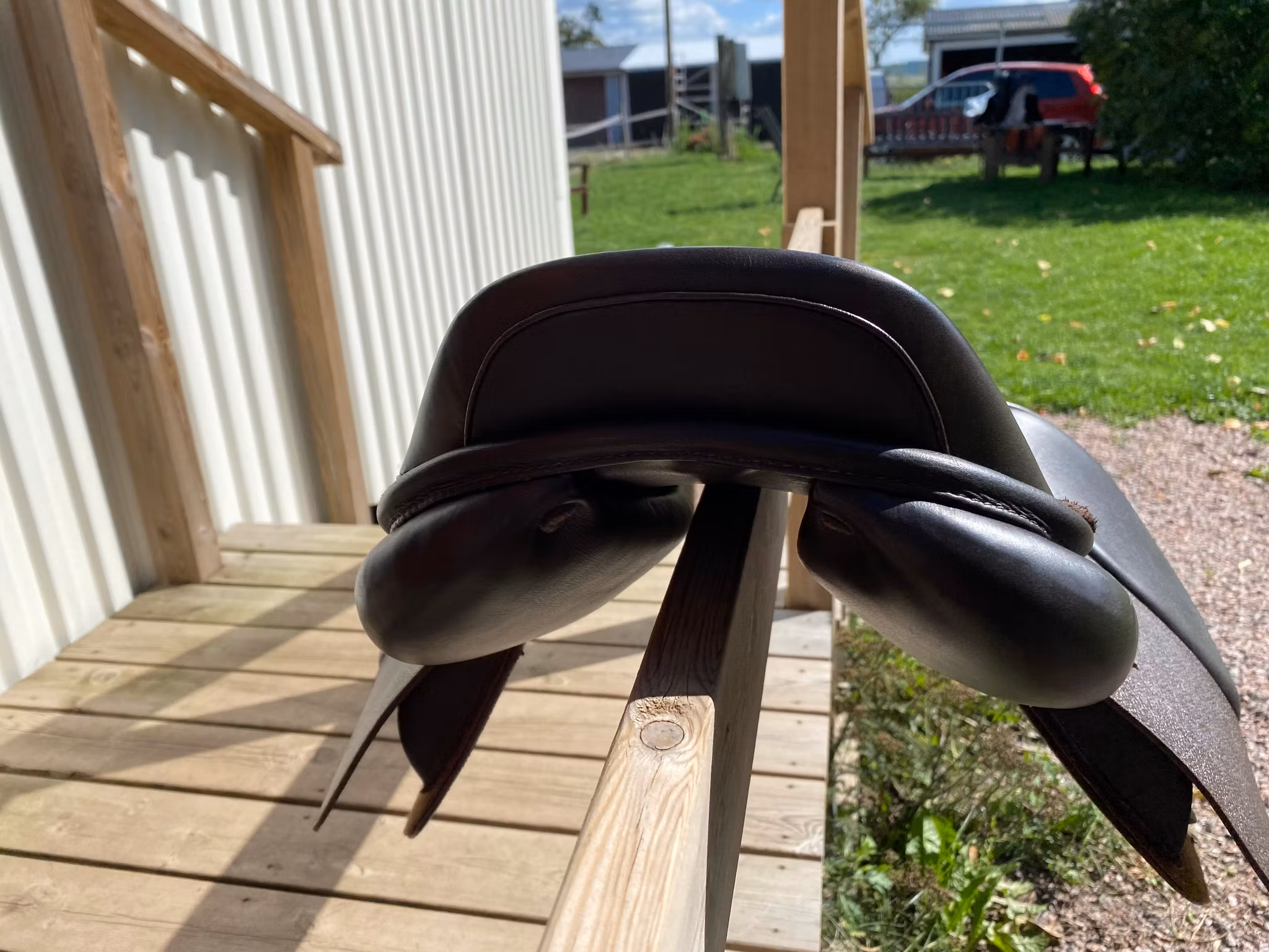 Hoppsadel supreme 15”/koppjärn