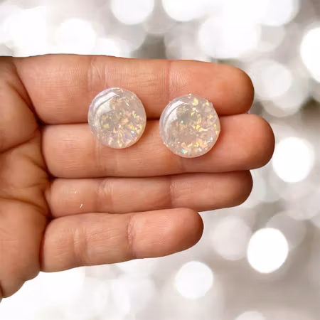 Opal studs
