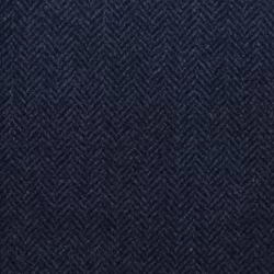 Blazer, mörkblå fiskben flanell, Loro Piana