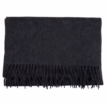 HALSDUK CASHMERE 30X180, antracitgrå