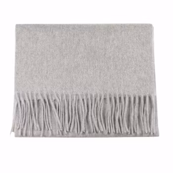 HALSDUK CASHMERE 30X180, ljusgrå