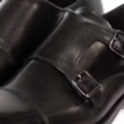 Svart sko i dubbel monkstrap, 1091