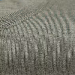 Rundhalsströja merino - mellangrön melerad MC229