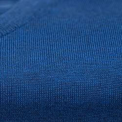 Rundhalsströja merino - mörkblå melerad MC205